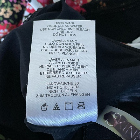 New! Skinny Dippers Jellyroll Rosalina Floral One Piece Swimsuit 35119 - Picture 12 of 12